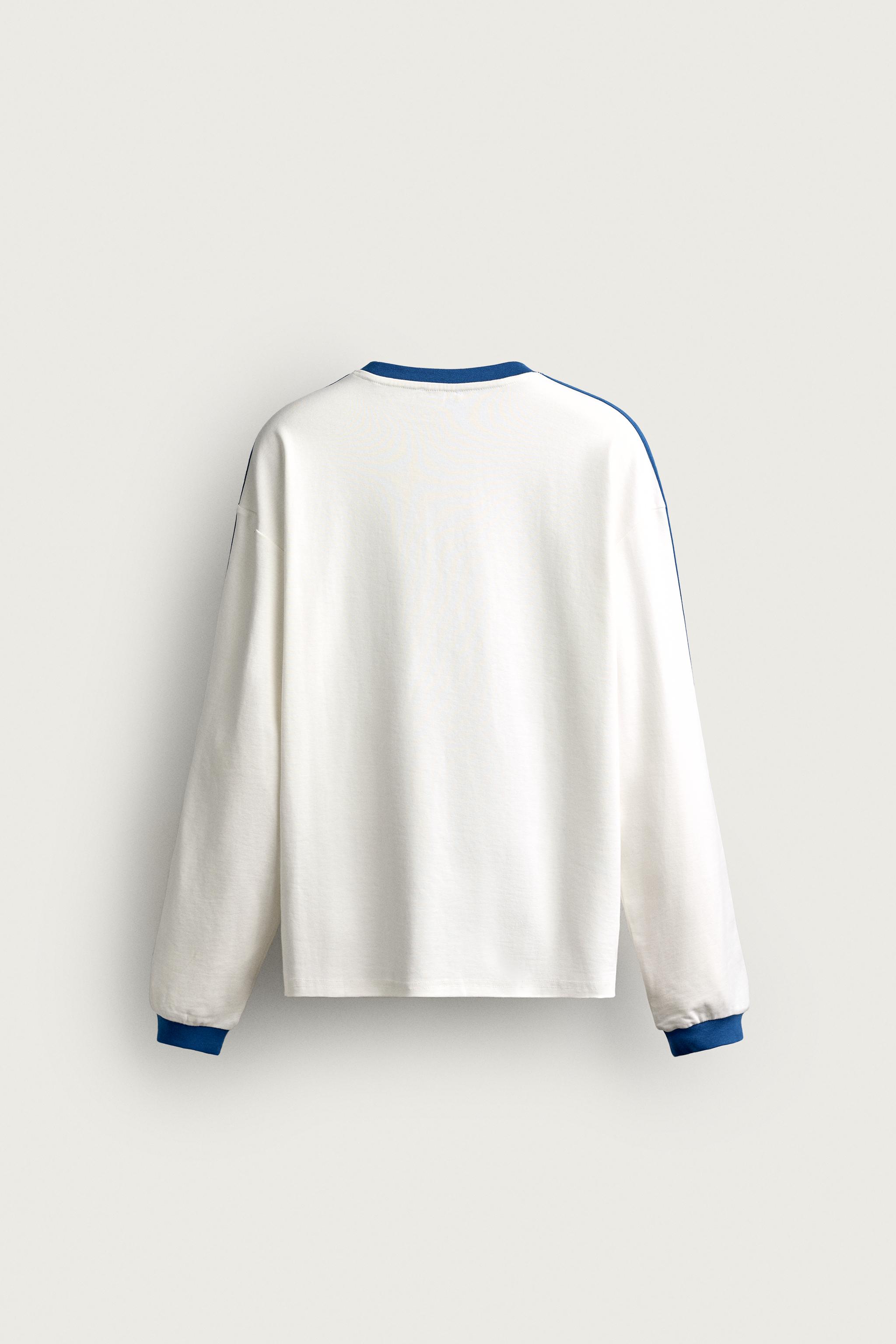 BERLIN CONTRAST STRIPE T-SHIRT