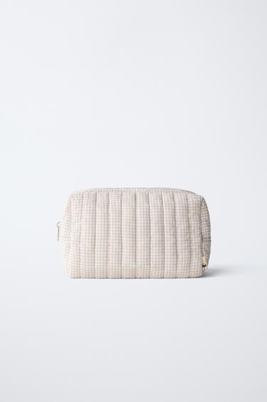 GINGHAM MATERNITY BAG - Gingham White by Zara - Image 6