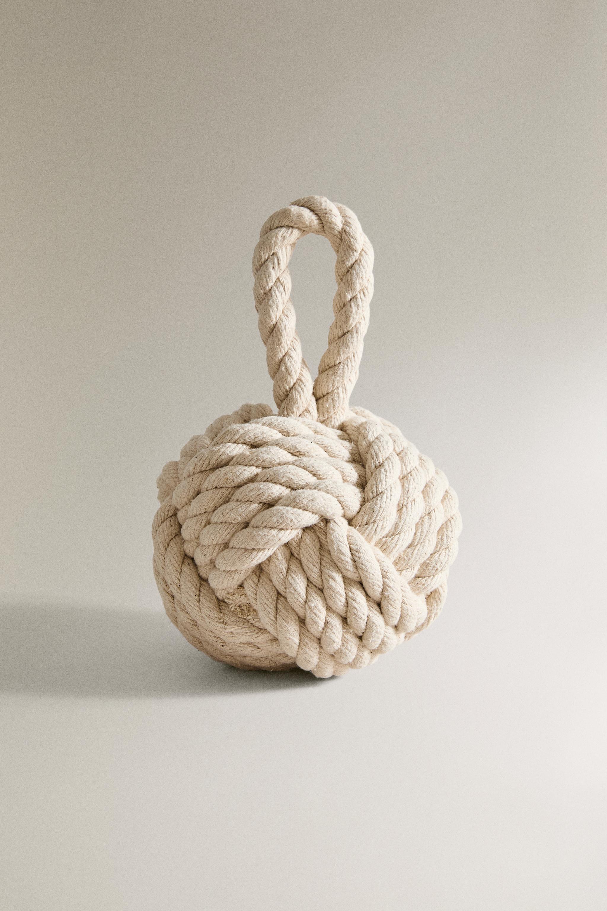 編み込みドアストッパー - エクリュ/ベージュ | ZARA Japan / 日本