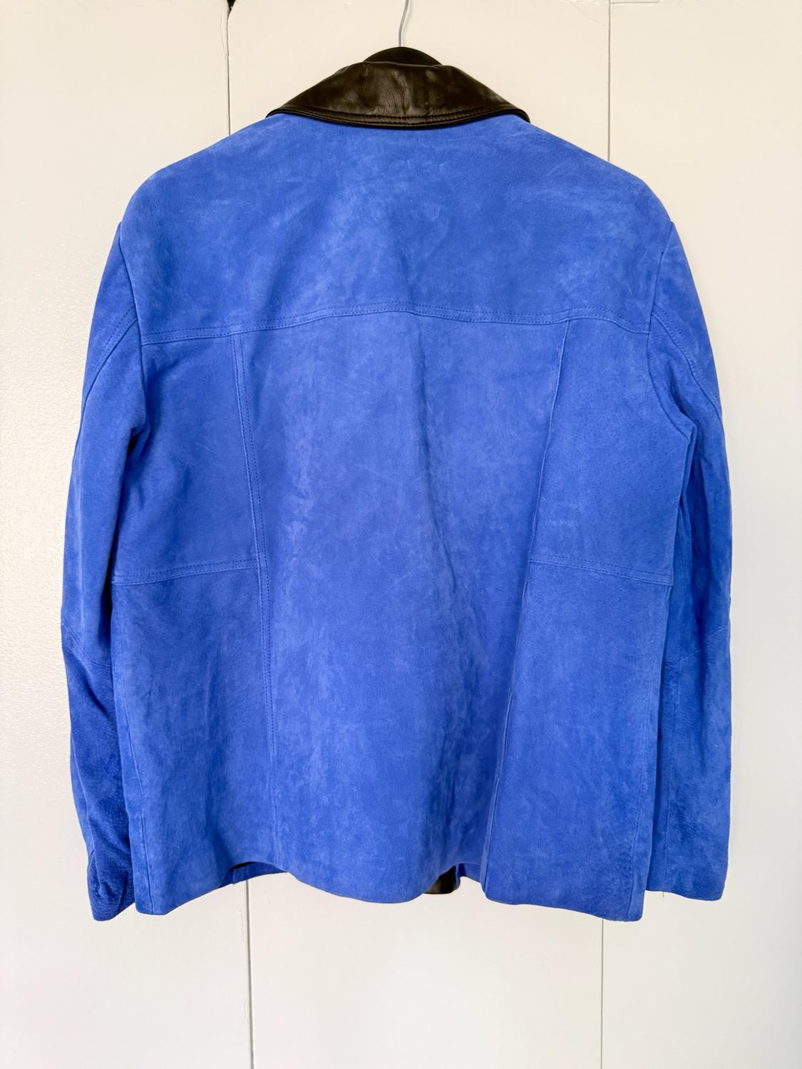 CHAQUETA COMBINADA PIEL ANTE OVERSIZE - Image 2