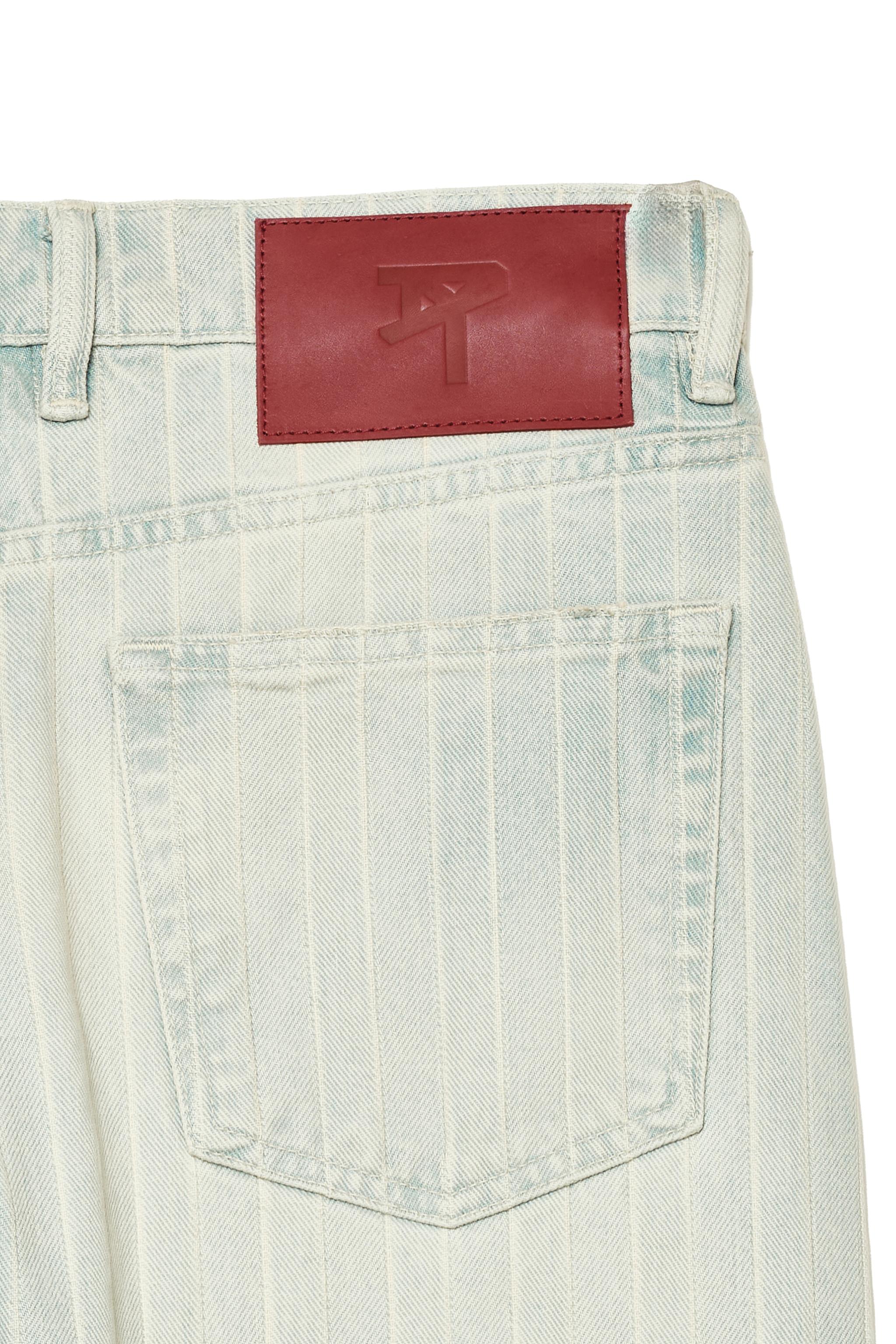Мужские джинсы Zara HERRINGBONE STRAIGHT FIT JEANS — фото 5