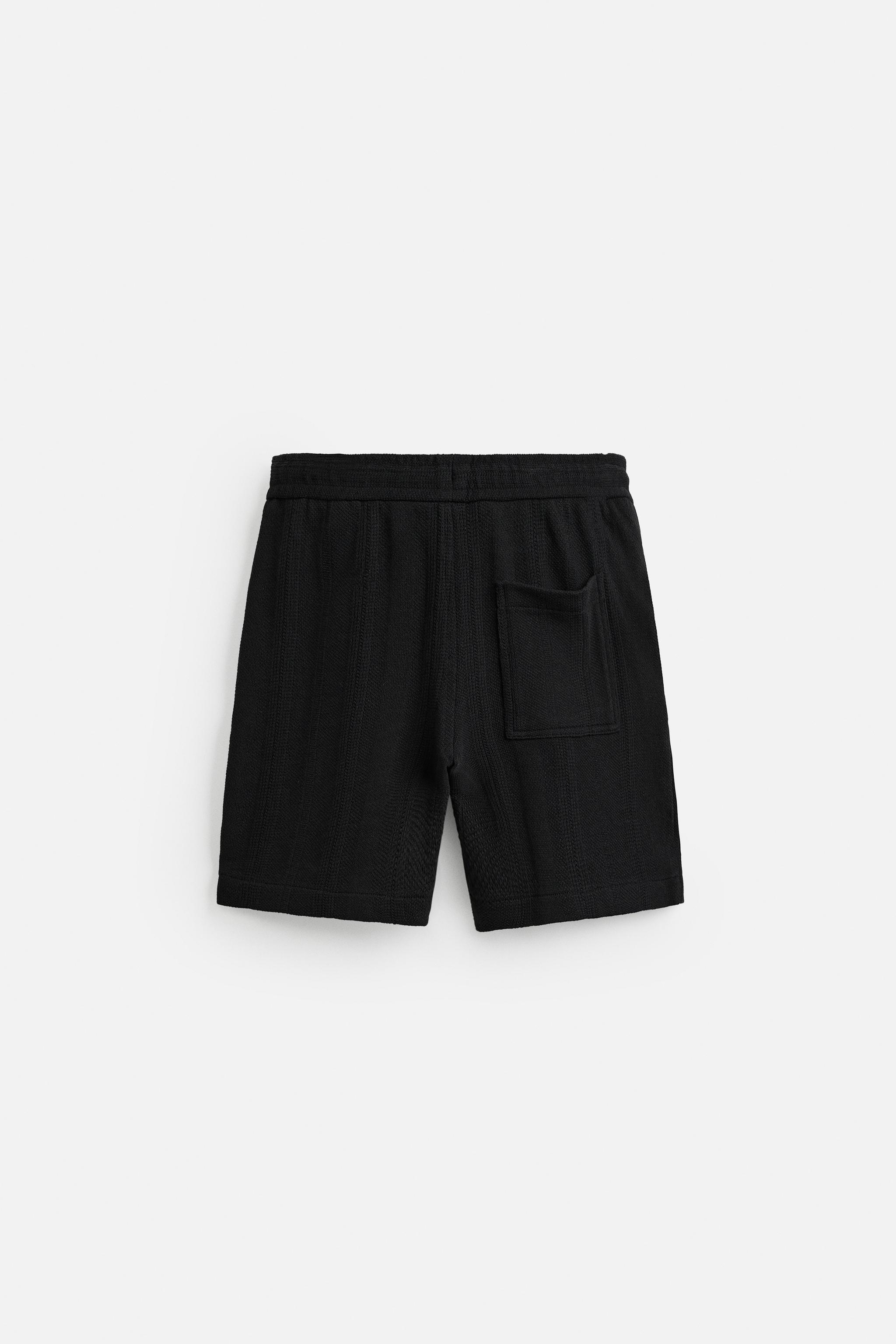 パンツ theredthread S gather knit shorts black THEREDTHREAD】S gather knit shorts