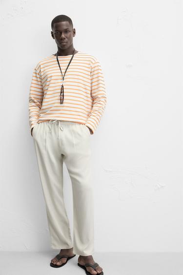 RELAXED FIT FLOWING TROUSERS - Ice by Zara - Image 4