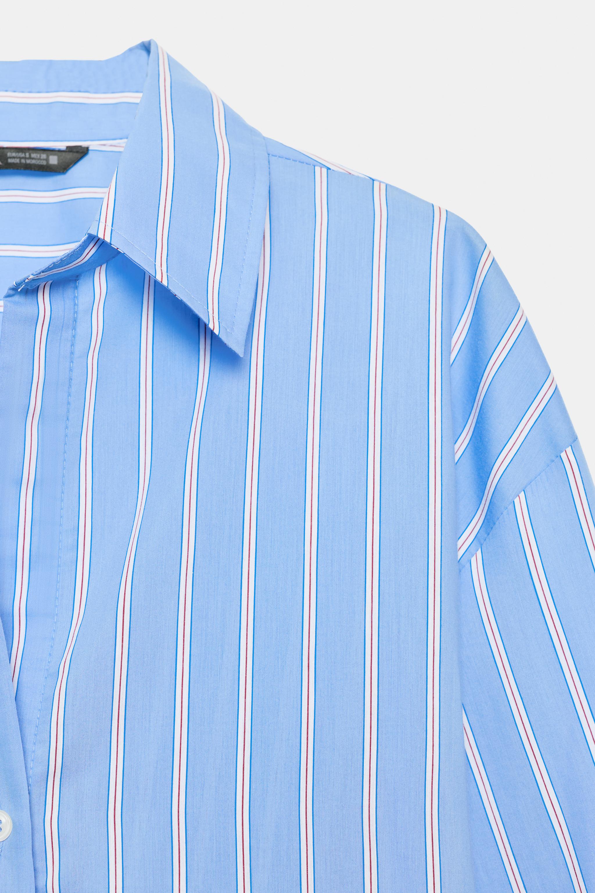 Zara BASIC POPLIN SHIRT — фото 7