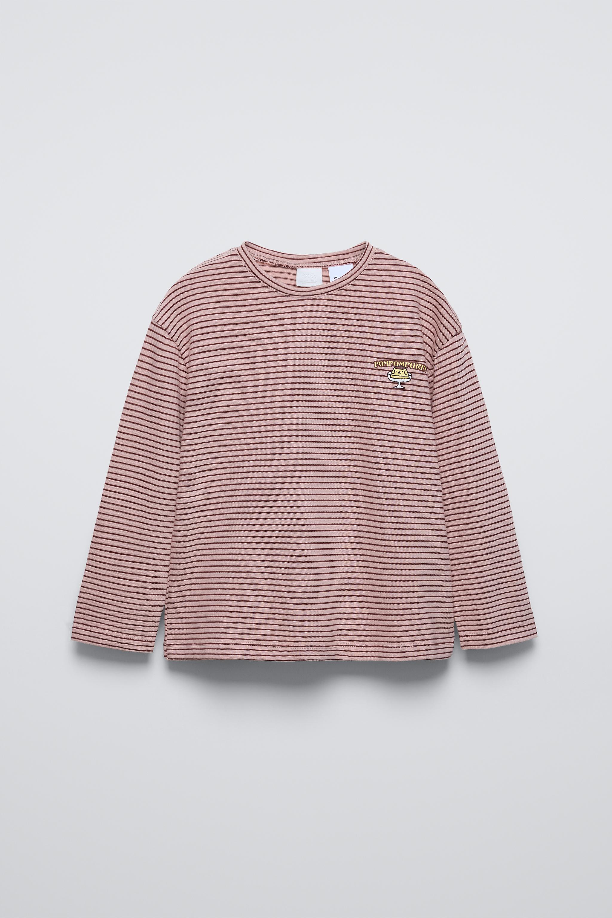 POMPOMPURIN © SANRIO STRIPE T-SHIRT - striped | ZARA Cambodia