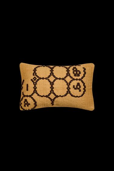 KILIM CUSHION COVER - Light beige by Zara - Image 0