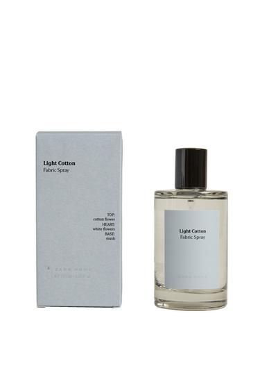 (100 МЛ) АРОМАТИЗАТОР ЗА ТЕКСТИЛ SPRAY LIGHT COTTON - бяло от Zara