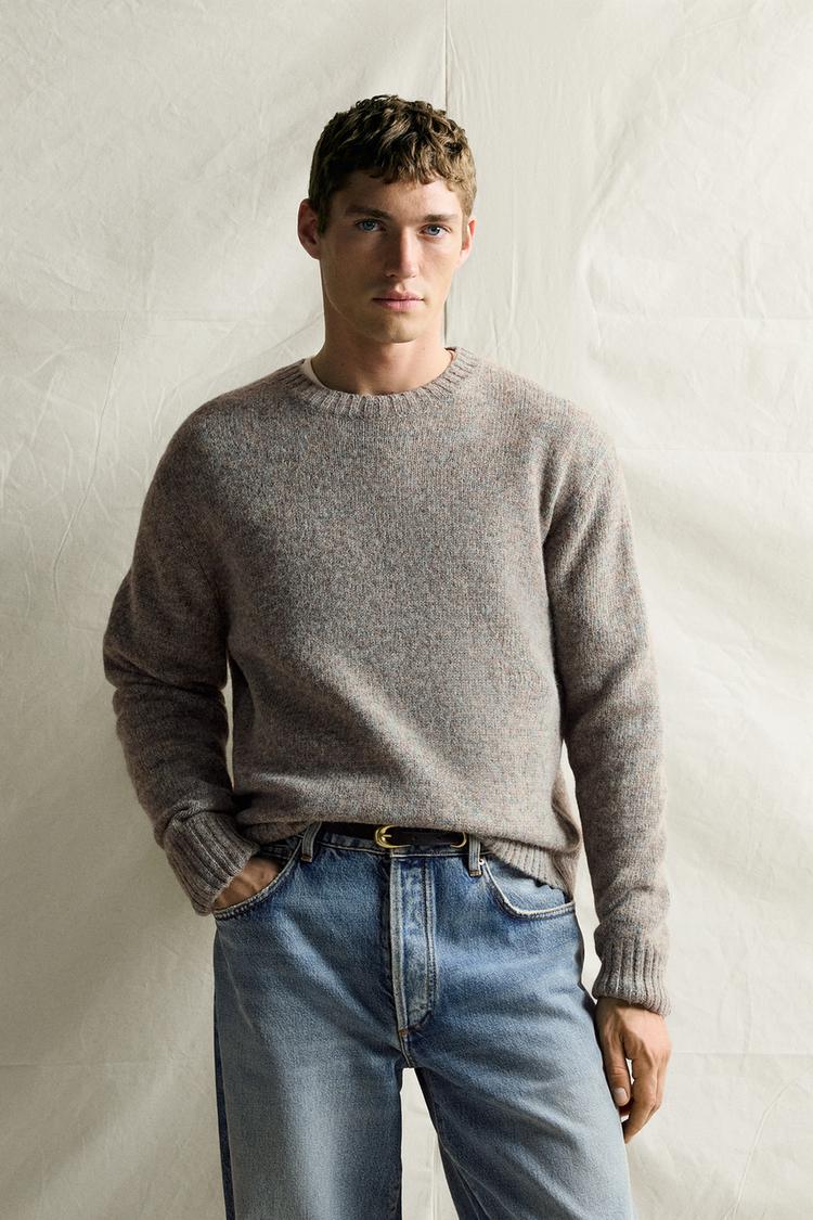 100% WOOL REGULAR FIT JUMPER
