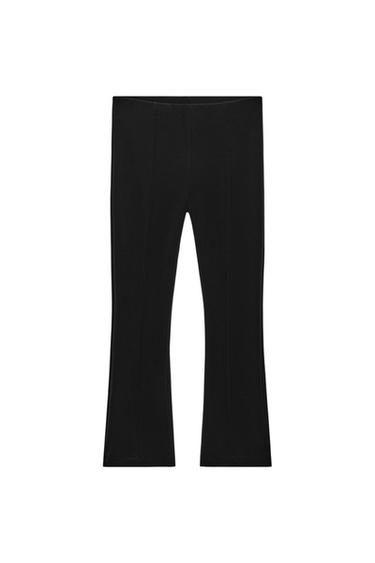 FLARE SEAMED LEGGINGS - Black by Zara