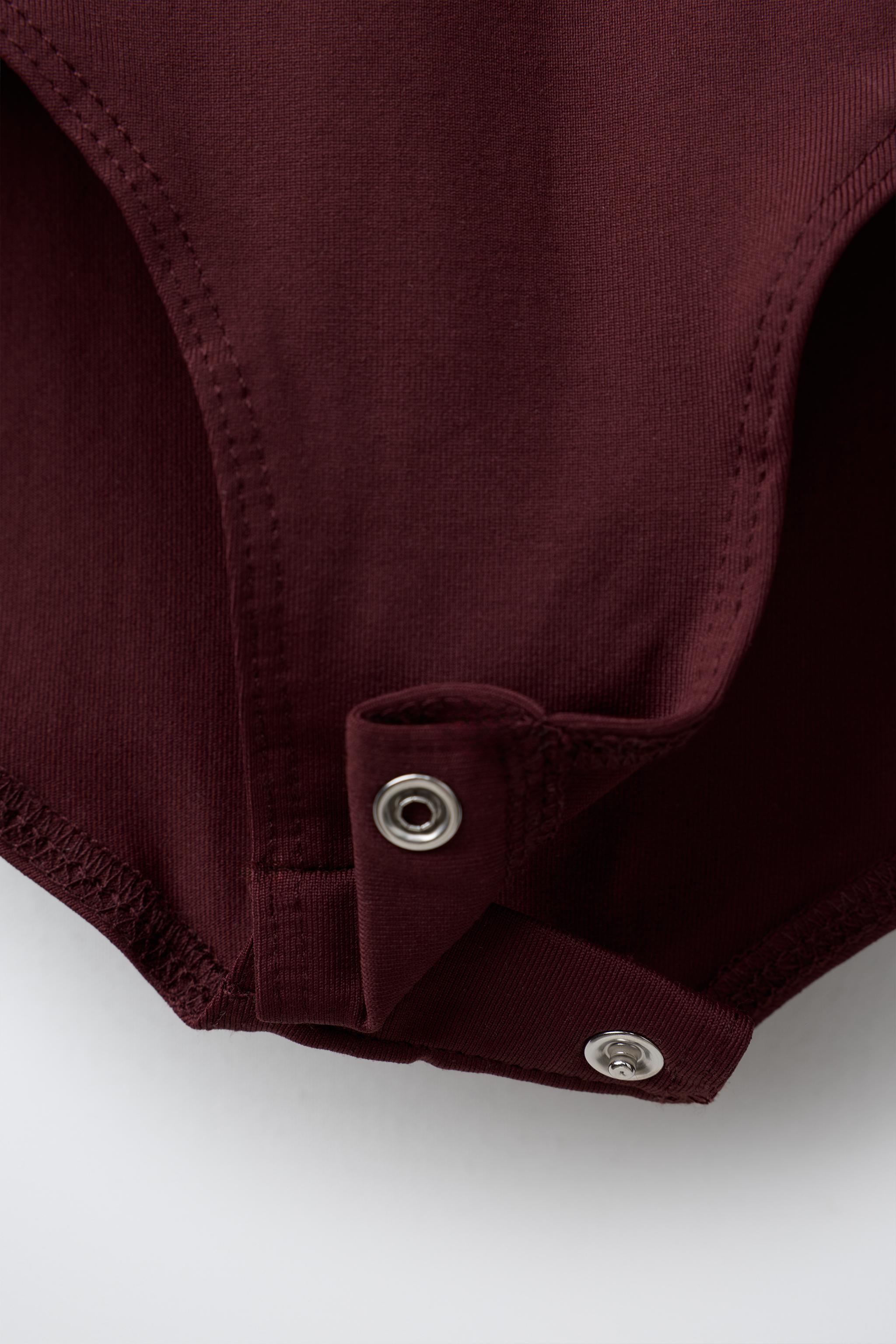 LONG SLEEVE SOLID BODYSUIT