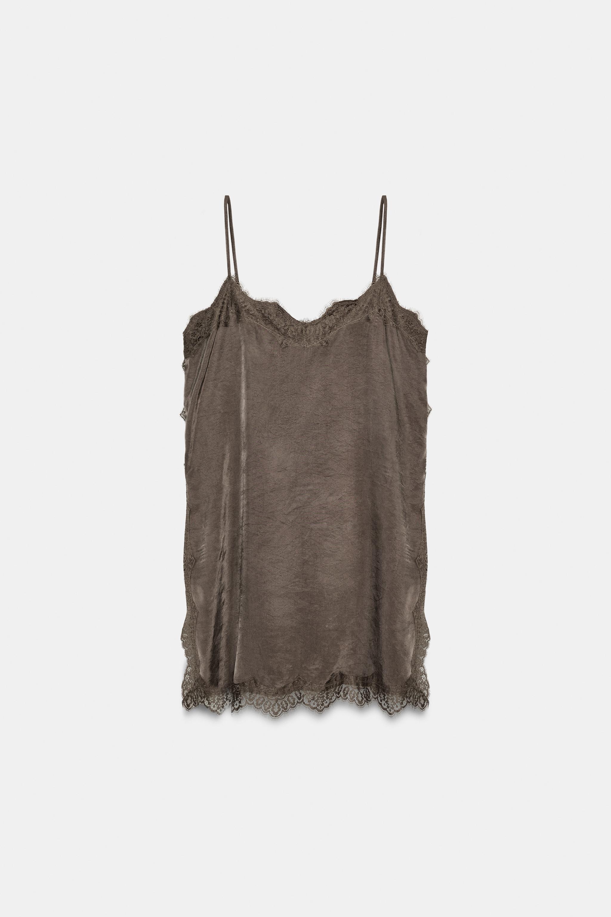 LACE CAMISOLE TOP ZW COLLECTION