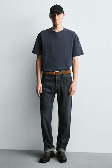 BOTA PESPUNTES - Negro de Zara - Imagen 0