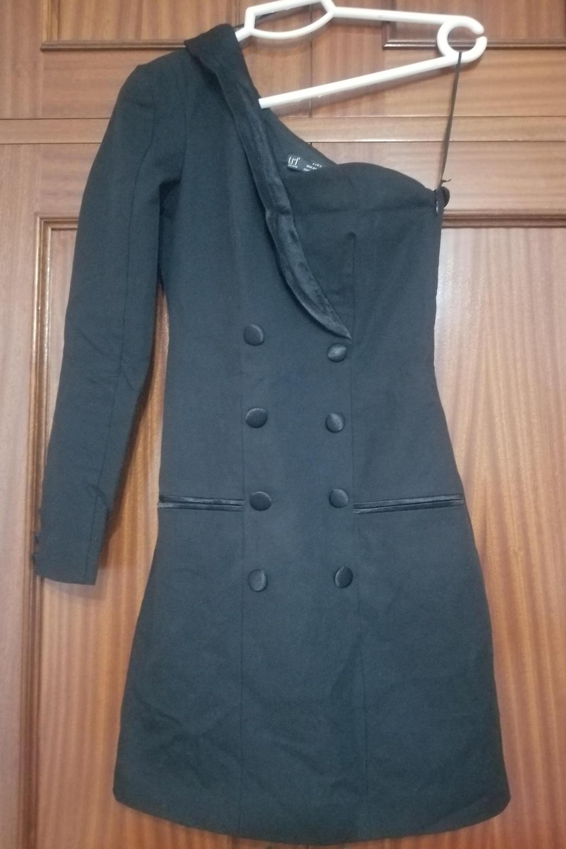 SHAWL COLLAR DRESS
