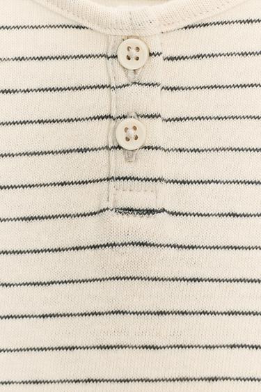STRIPED RUSTIC T-SHIRT - striped by Zara - Image 7