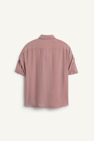 RLL P SHRT - Dusty pink by Zara - Image 6