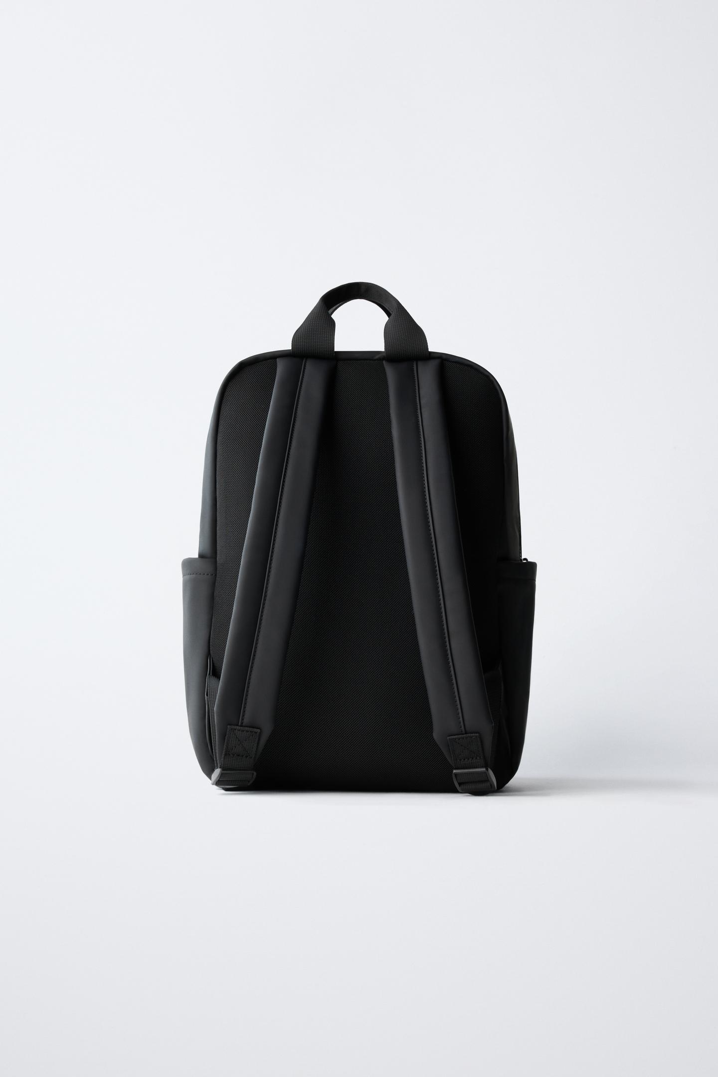 Рюкзак Zara Rubberized для детей, цвет: Чёрный — фото 5