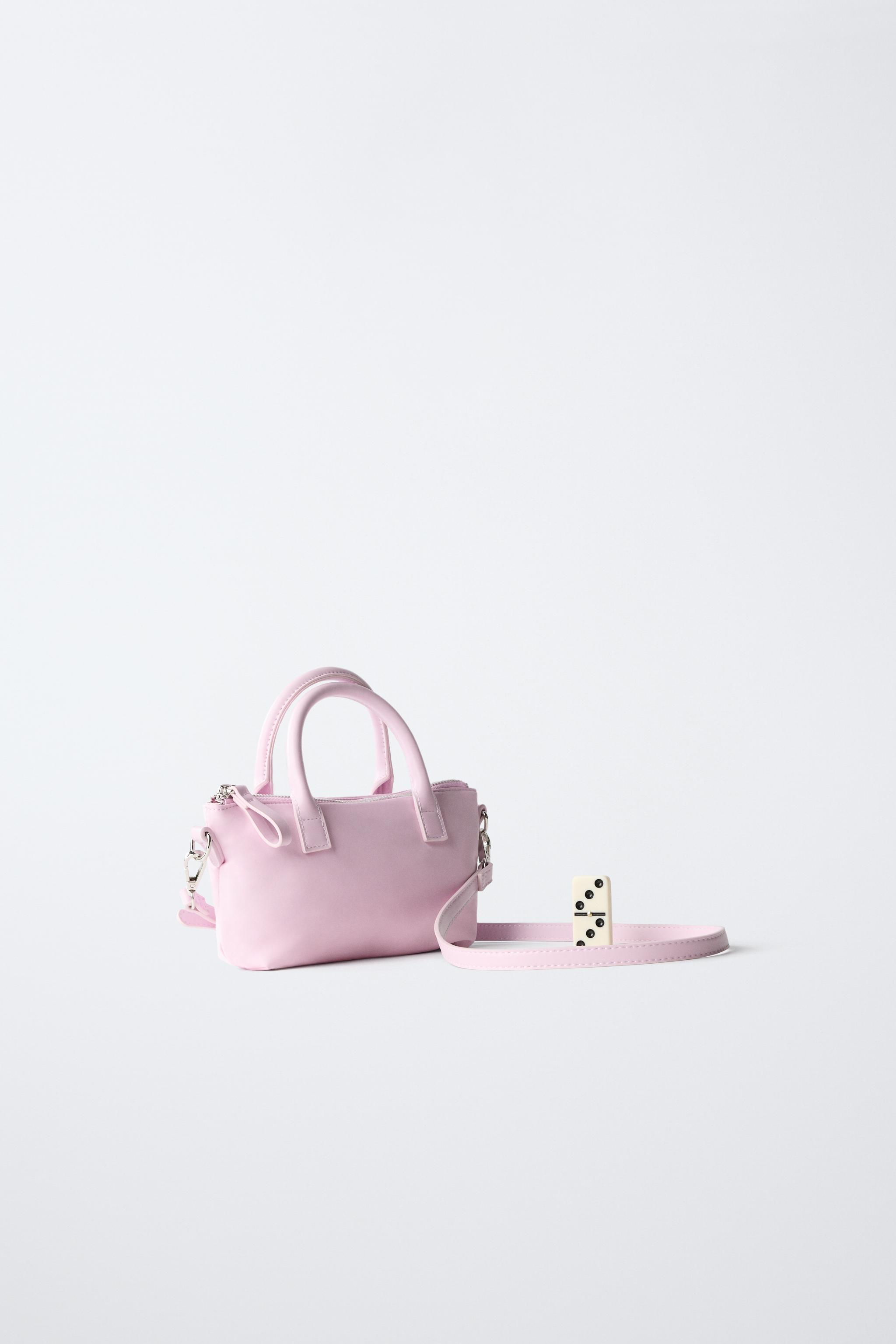 NYLON CROSSBODY BAG - Mauve | ZARA United States