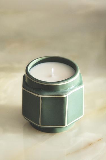(180 G) BOUGIE PARFUMÉE MUSK LINEN - Bleu clair de Zara - Image 4