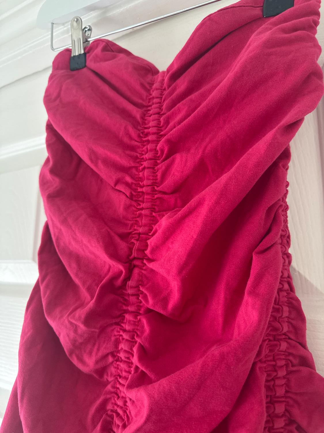 GATHERED CORSETRY-INSPIRED DRESS - Image 3