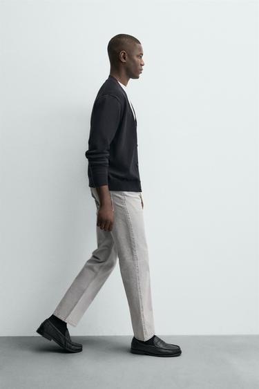 STRAIGHT ANKLE FIT JEANS - Grey by Zara - Image 4