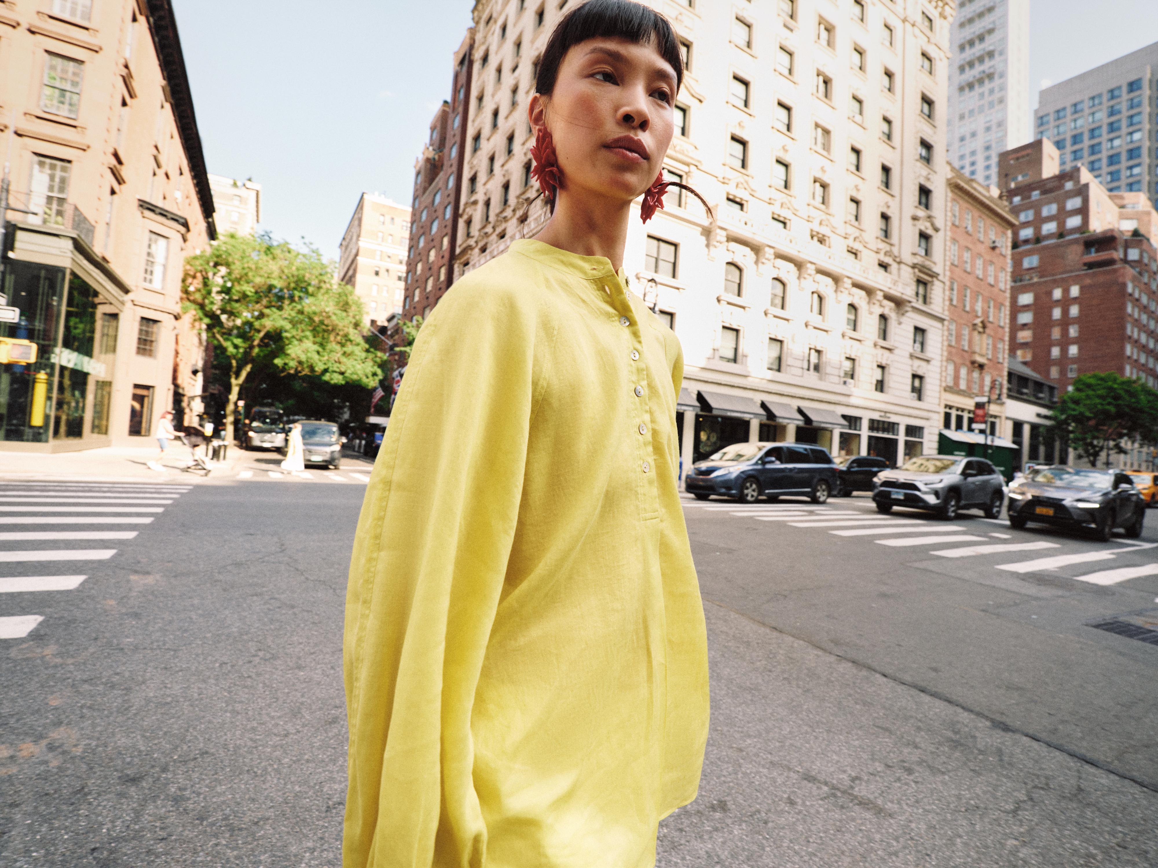 FLOWY RAMIE SHIRT ZW COLLECTION