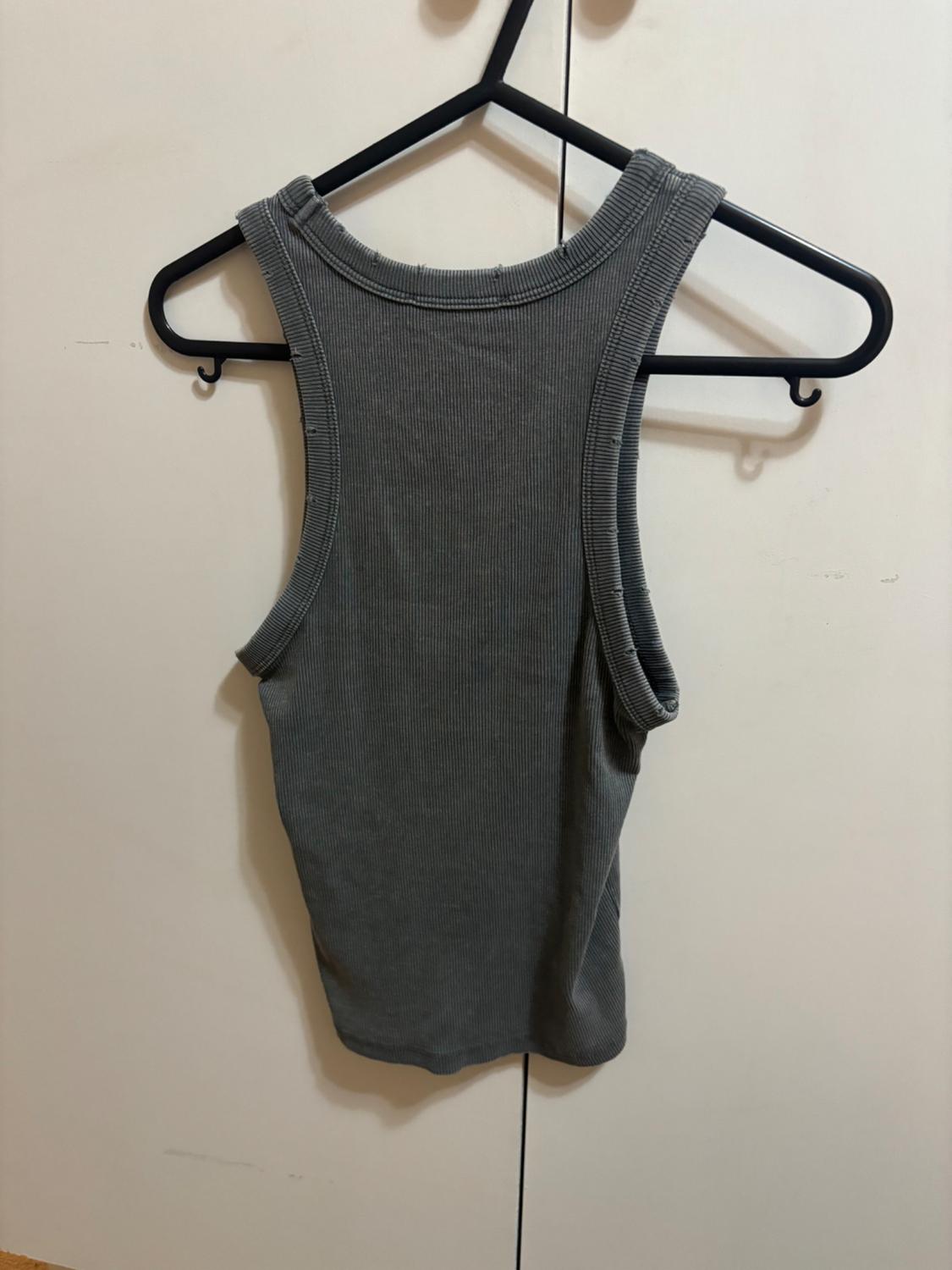 RIBBED FADED TOP - Image 2