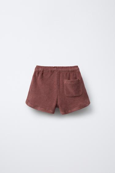 BERMUDA EN TISSU SERVIETTE - Terracota de Zara - Image 1