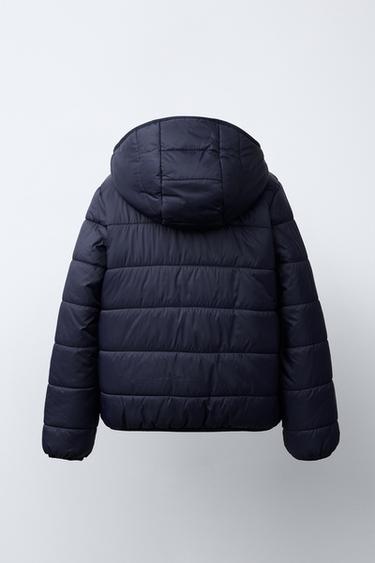 DOUDOUNE ULTRALÉGÈRE À CAPUCHE - Bleu nuit de Zara - Image 3