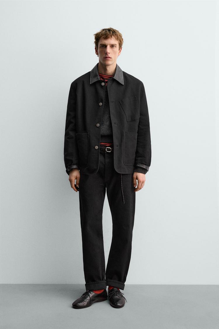 ZARA STRAIGHT-LEG BOOTCUT JEANS AARON LEVINE X ZARA