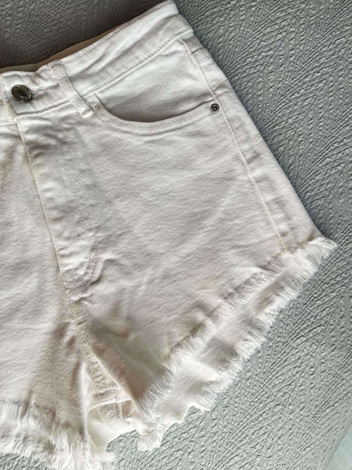 HI-RISE DENIM SHORTS - Image 3