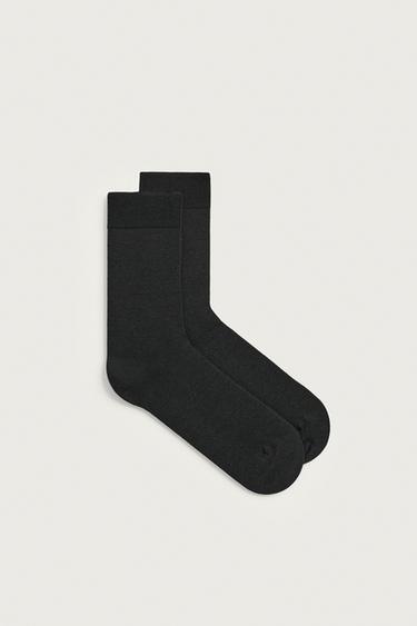 2-PACK LIGHTWEIGHT SOCKS — Black 1