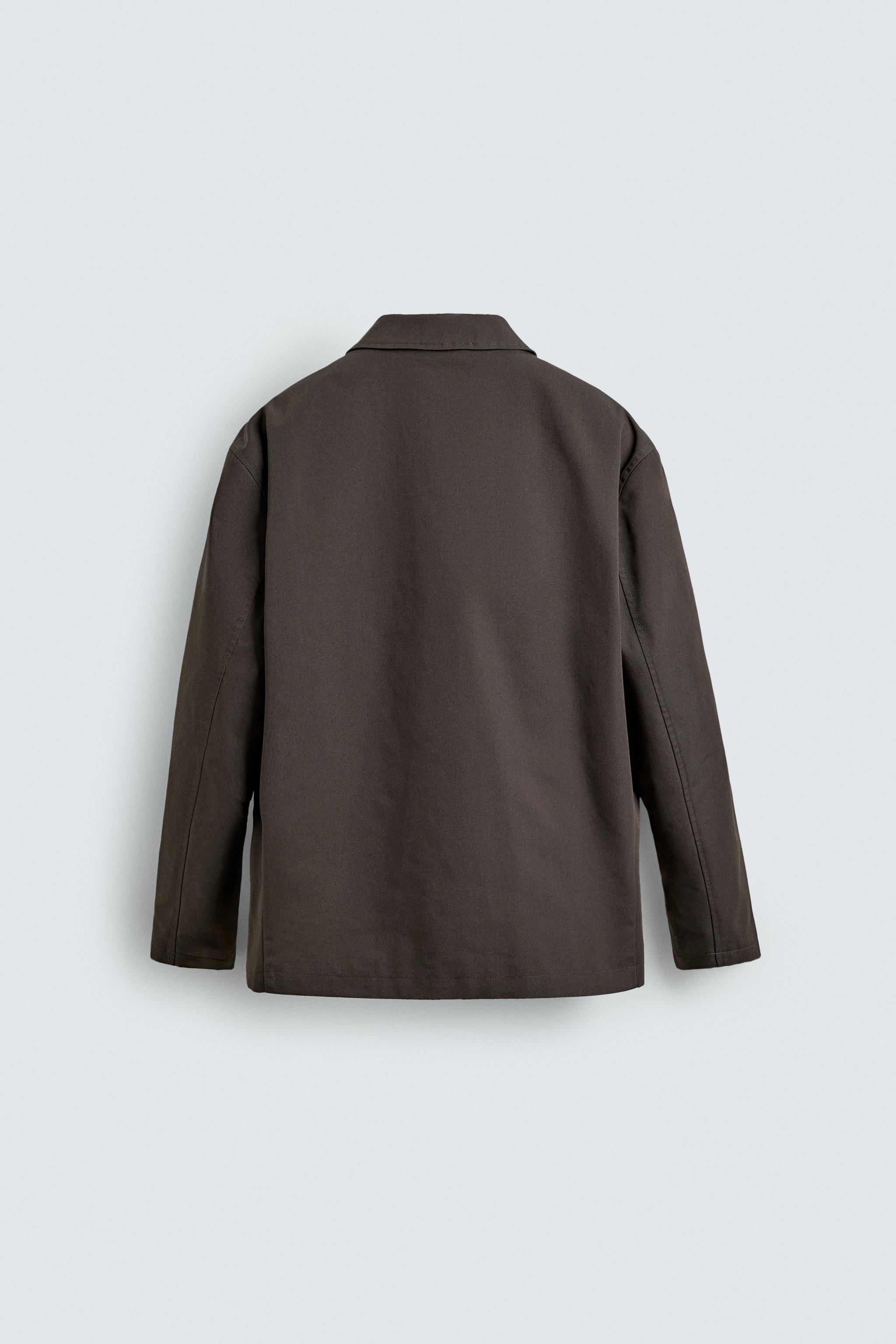 SURCHEMISE TOILE DOUBLURE CONTRASTE