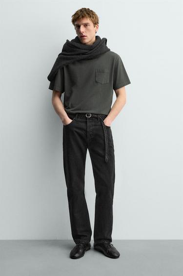 CHAUSSURES EN CUIR SEMELLE VIBRAM® AARON LEVINE X ZARA - Noir de Zara - Image 1