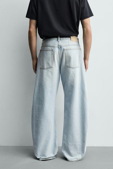 JEAN COUPE BALLON - Bleu clair de Zara - Image 2