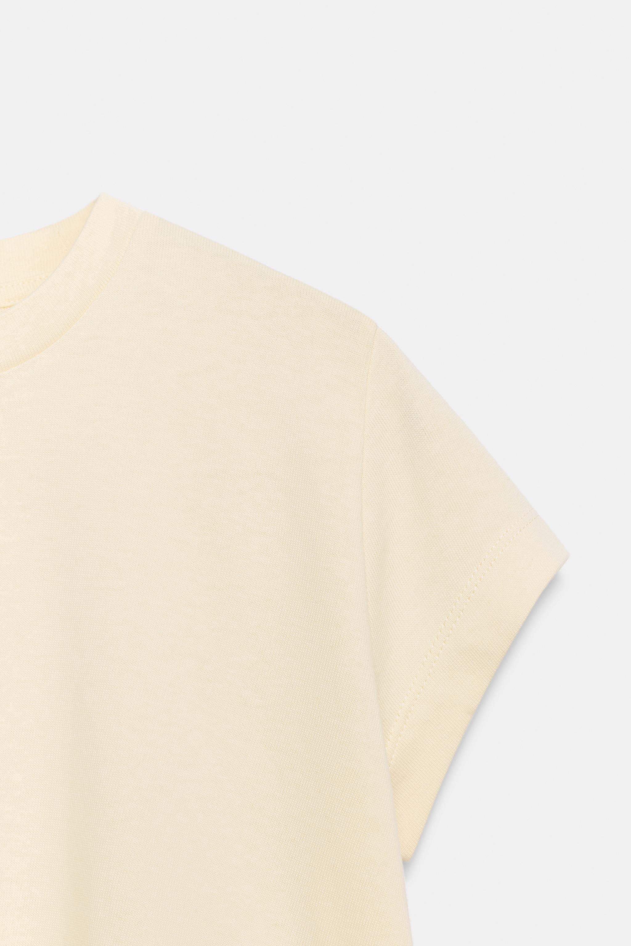 ASYMMETRIC COTTON T-SHIRT