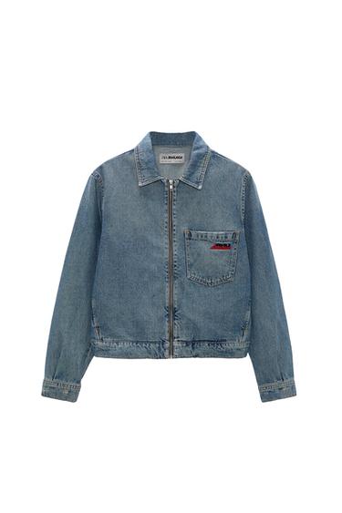 CROPPED DENIM JACKET X RHUIGI