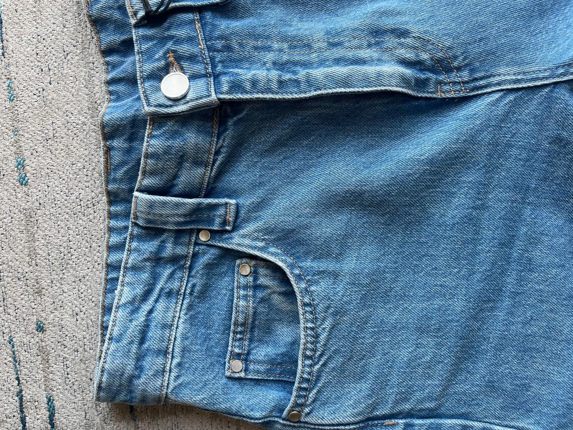 ZW COLLECTION HIGH-WAIST WIDE-LEG JEANS - Image 4