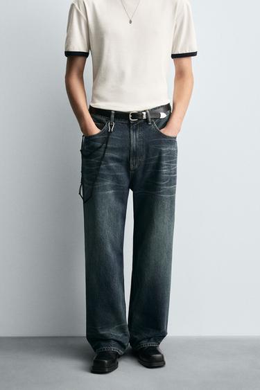 BAGGY-FIT-JEANS - Blau von Zara