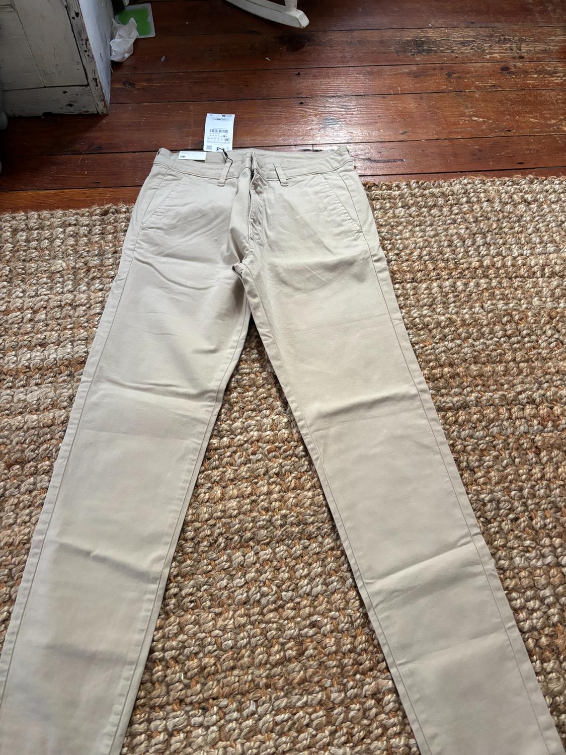 SKINNY CHINO PANTS