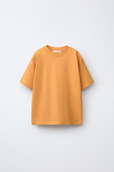 3-PACK OF PLAIN T-SHIRTS - Orange by Zara - Image 1