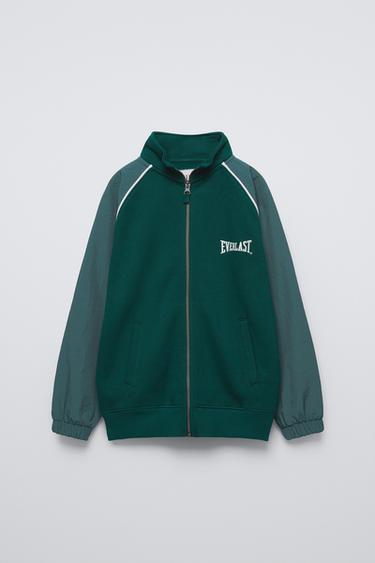 EVERLAST © WORLDWIDE INC. CONTRAST SWEATSHIRT - Green by Zara - Image 0