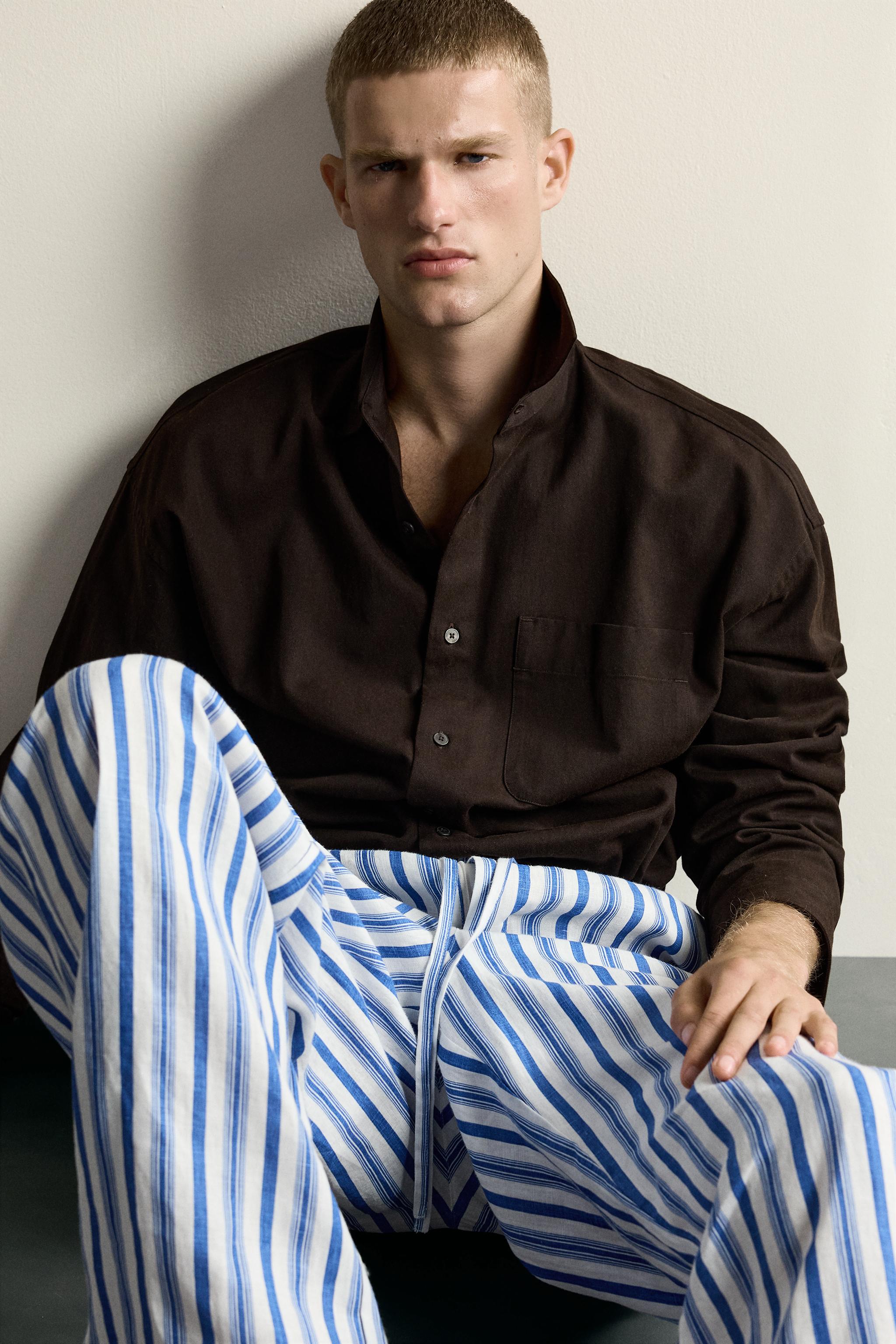 PANTALON RELAXED FIT 100% LIN