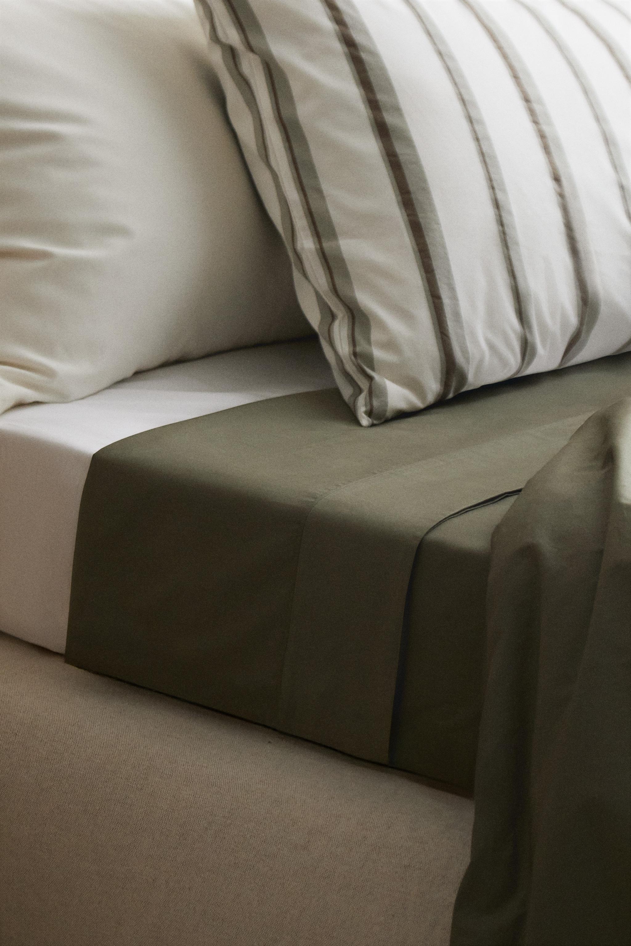 PERCALE FLAT SHEET (300 THREAD COUNT)