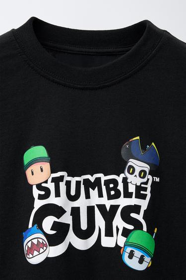 STUMBLE GUYS ™ © SCOPELY PRINTED T-SHIRT - Black by Zara - Image 2