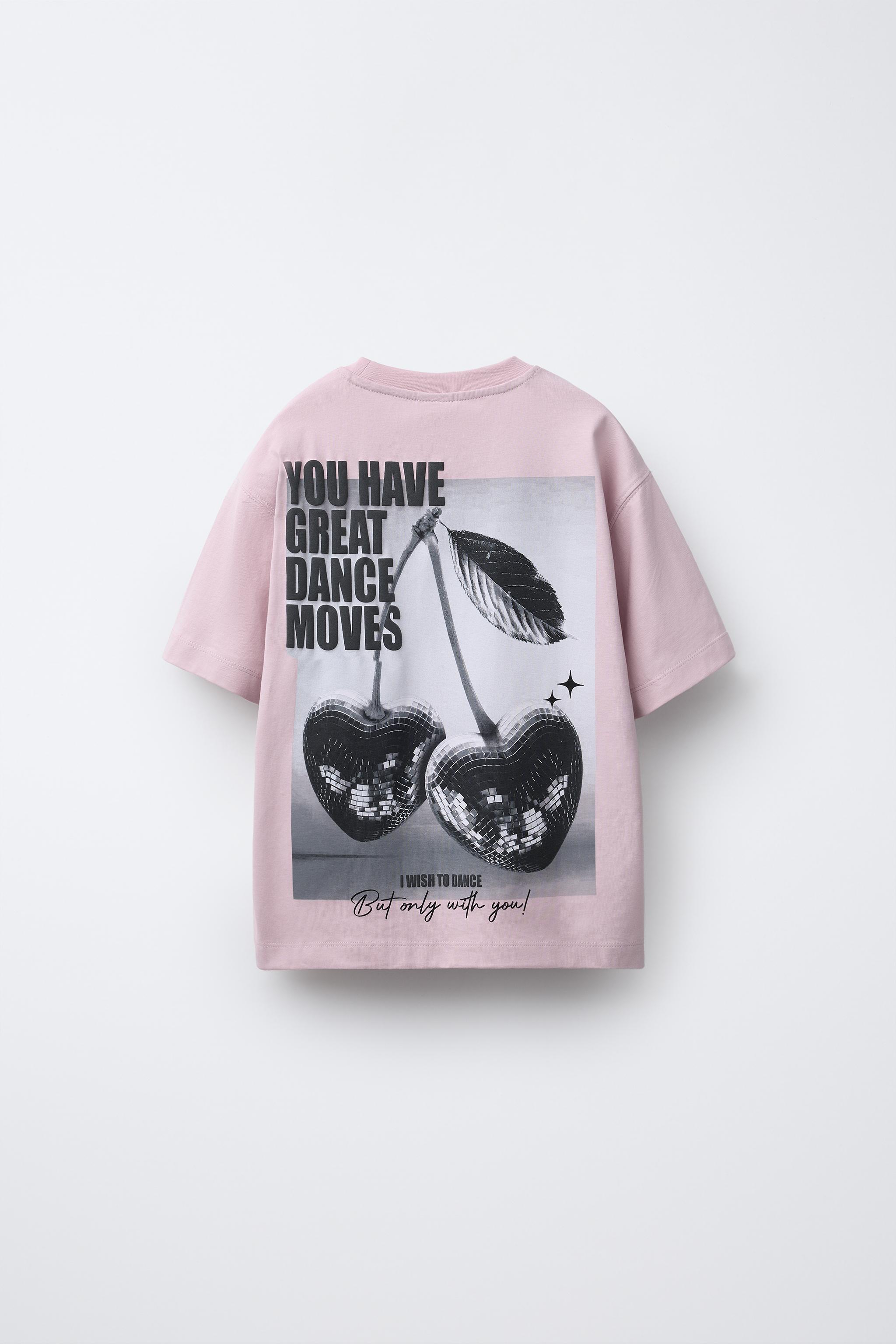 CHERRY PRINTED T-SHIRT