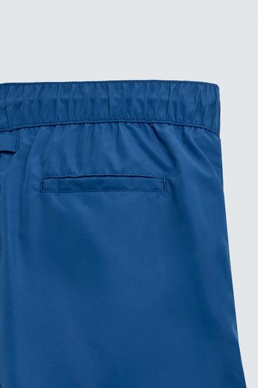 MAILLOT DE BAIN LONG - Bleu roi de Zara - Image 3