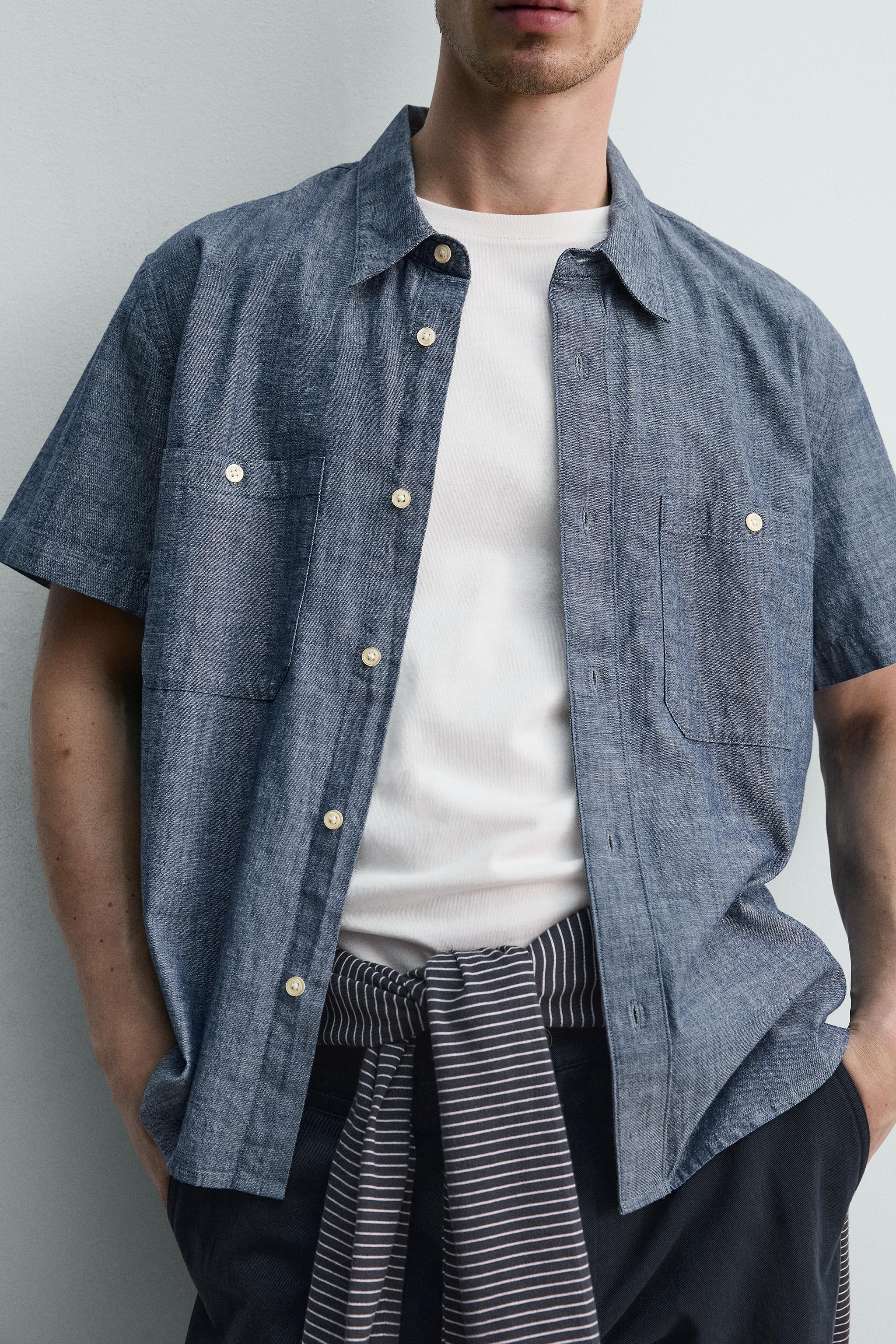 CHEMISE EN CHAMBRAY DENIM
