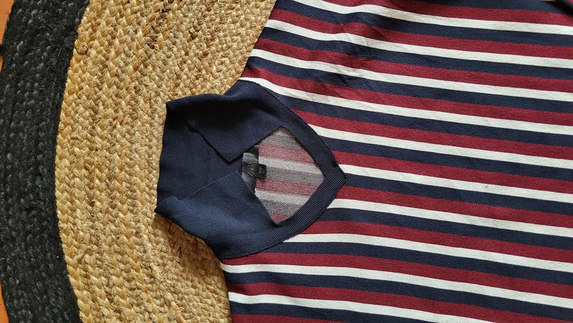 STRIPED POLO NECK JUMPER - Image 3