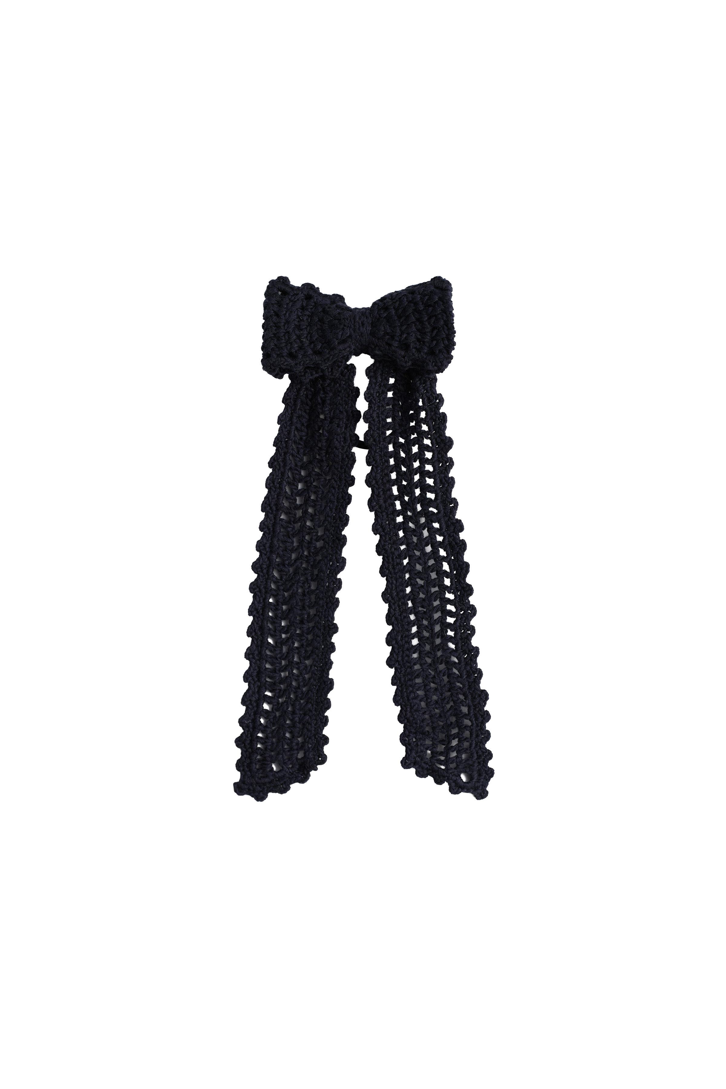 CHOUCHOU PASSANT NOEUD MAILLE CROCHET LIMITED EDITION