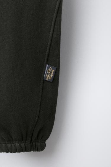 PANTALON DE JOGGING ÉTIQUETTE - Gris anthracite de Zara - Image 3